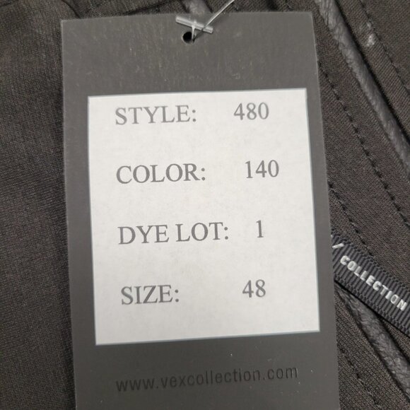 Black Dress Pants -NEW- Formal Straight Cut Pants - Sizes 38,40,42,44,46  48 - Picture 13 of 13